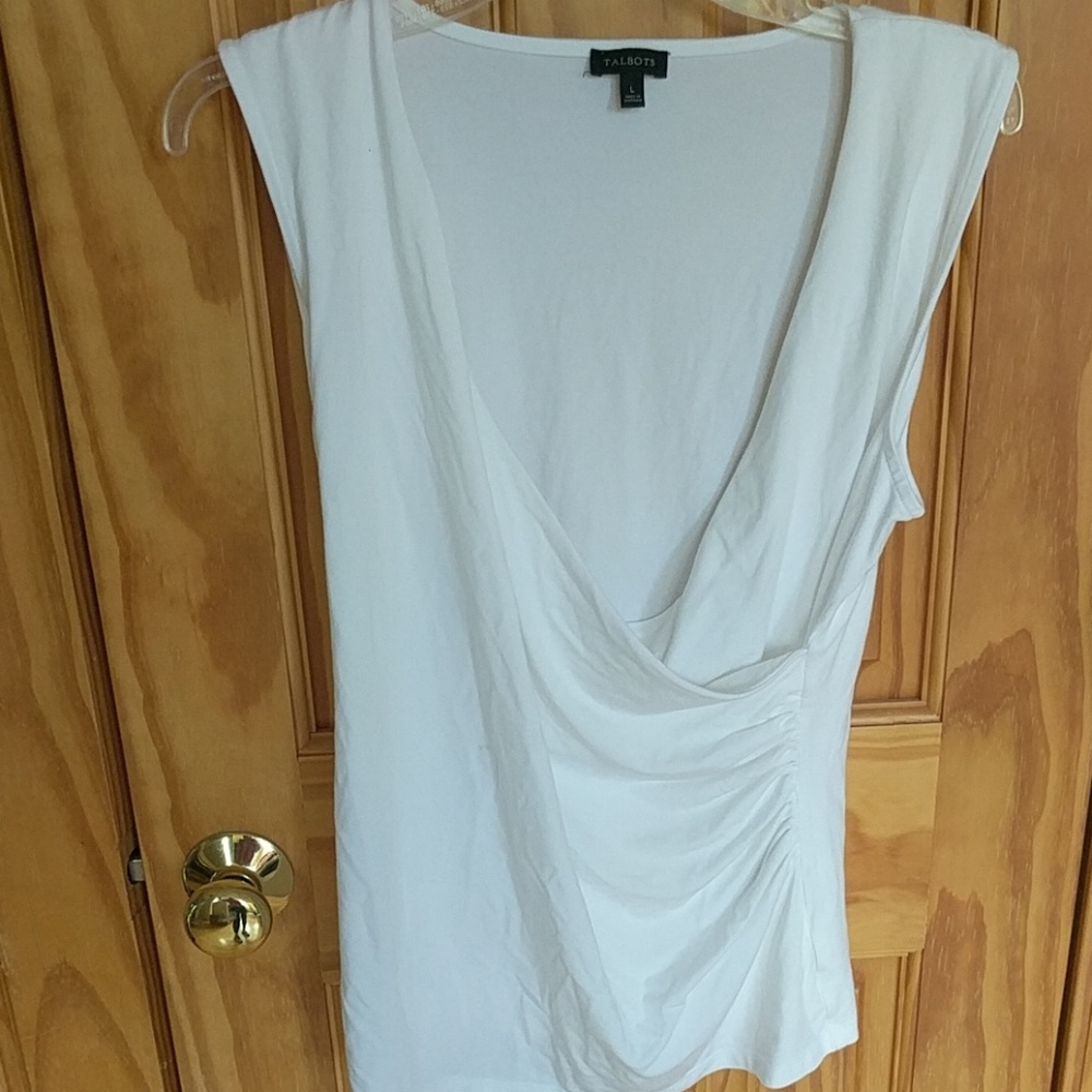 Talbot side shirred top